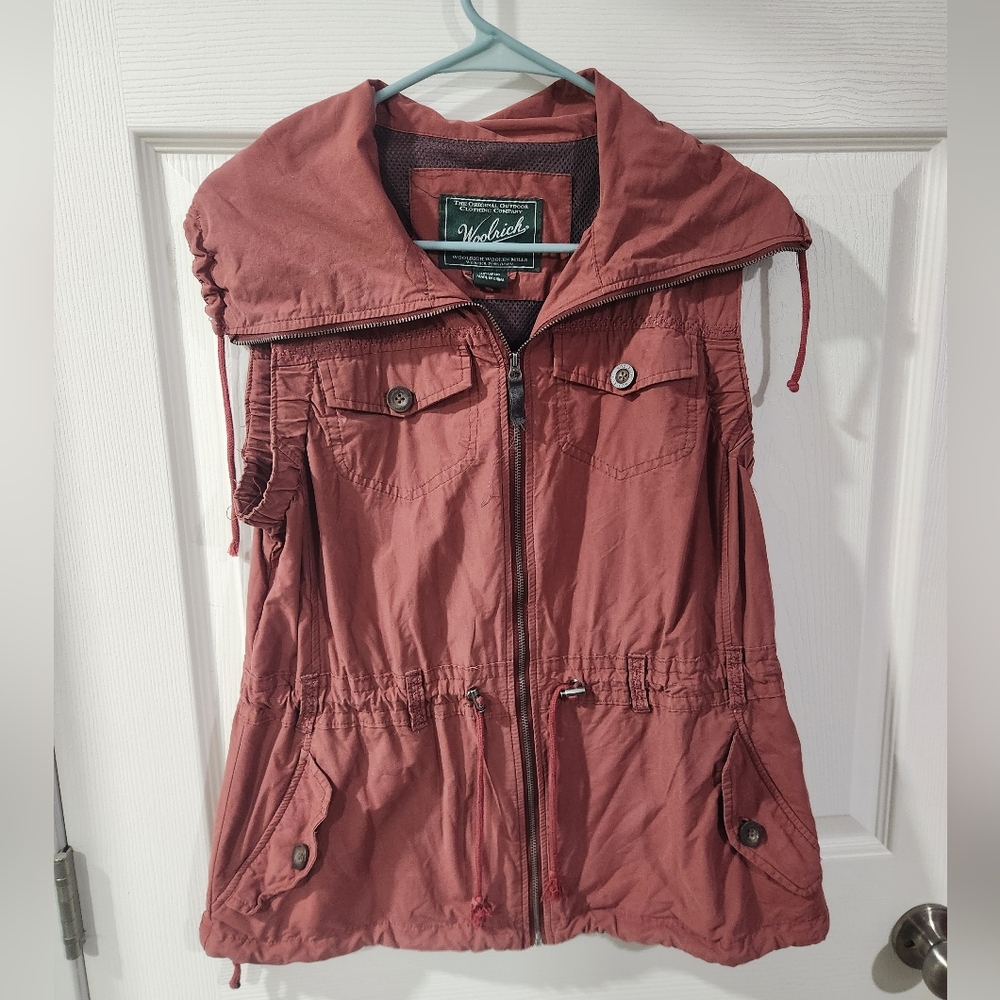 Woolrich Women's Utility Vest Dusty Pink